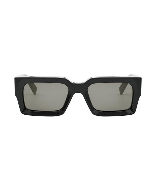 Céline Gray Cl40280U Bold 3 Dots 01A Sunglasses