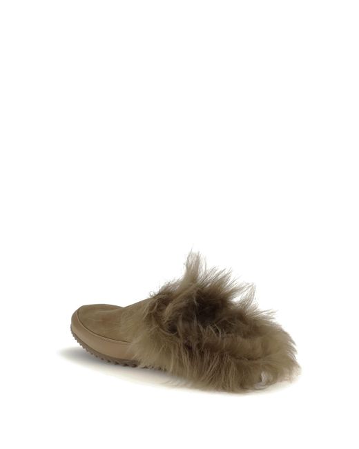 Pedro Garcia Multicolor Mules With Pile