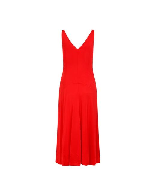 Lanvin Red Midi Dresses