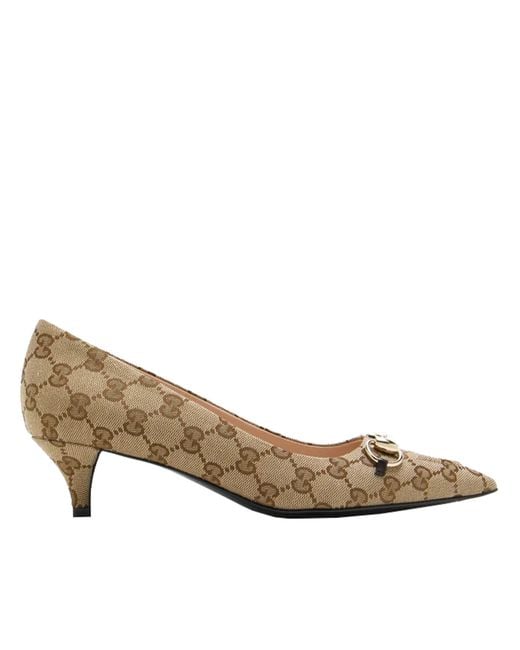Gucci Brown Clamp Heels