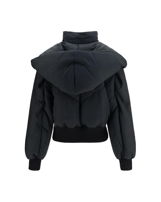 The Attico Blue Puffer Jacket