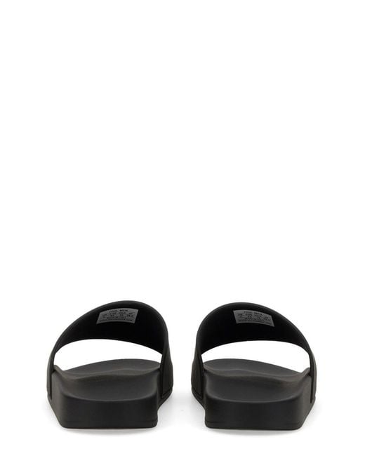 Balenciaga Black Pool Slide Sandals Tpu for men