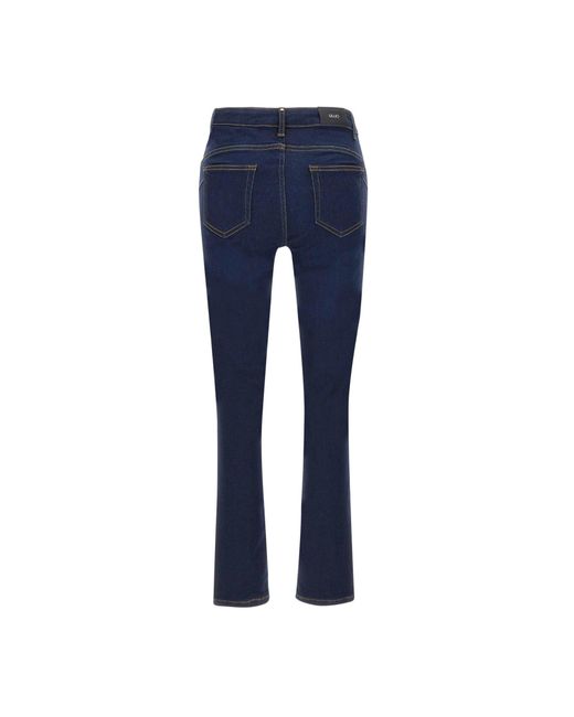 Liu Jo Bottom Up Ideal Jeans in Blue | Lyst