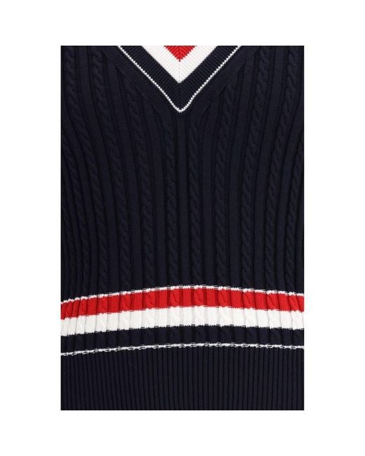 Thom Browne Blue Cotton Sweatshirt for men