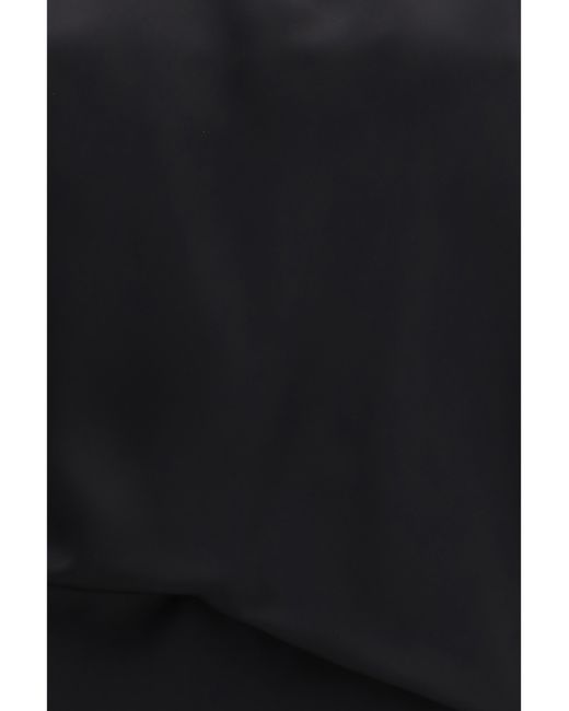 Max Mara Black Long Dolmen Dress Viscose