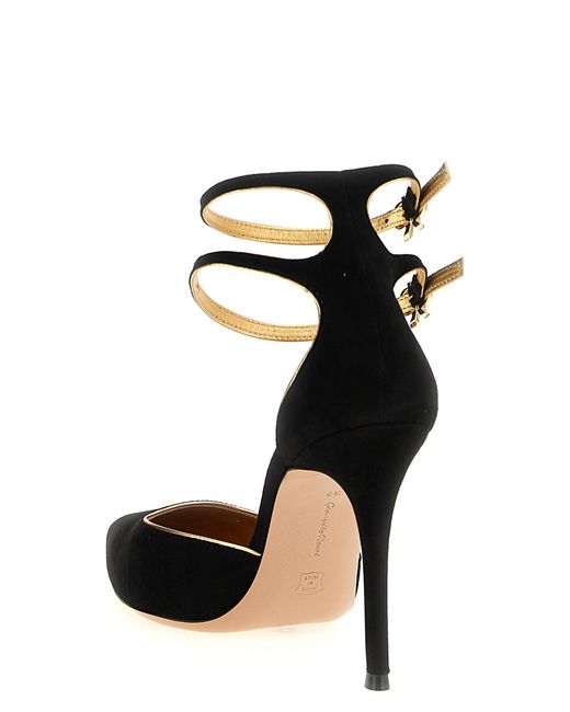 Gianvito Rossi Metallic 'Ivette' Pumps