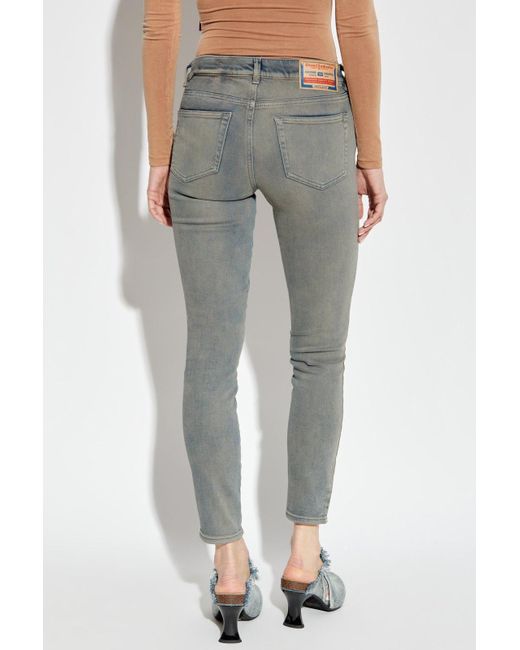 DIESEL Gray Jeans '2017 Slandy L.32'