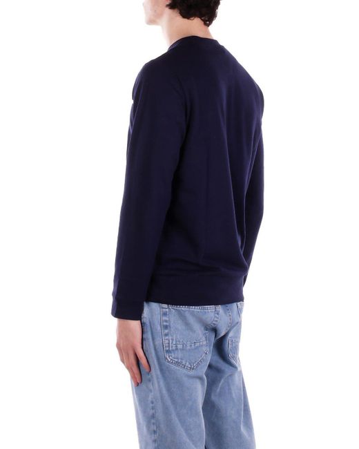 Ralph Lauren Blue Logo Printed Long Sleeved T-Shirt for men