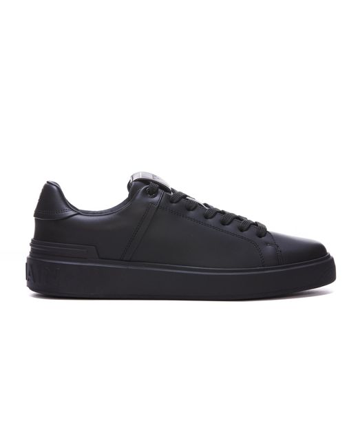 Balmain B Court Sneakers In Black For Men | Lyst