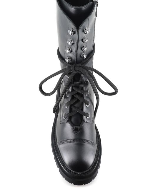 Zadig & Voltaire Black Lace-up Boot Ride