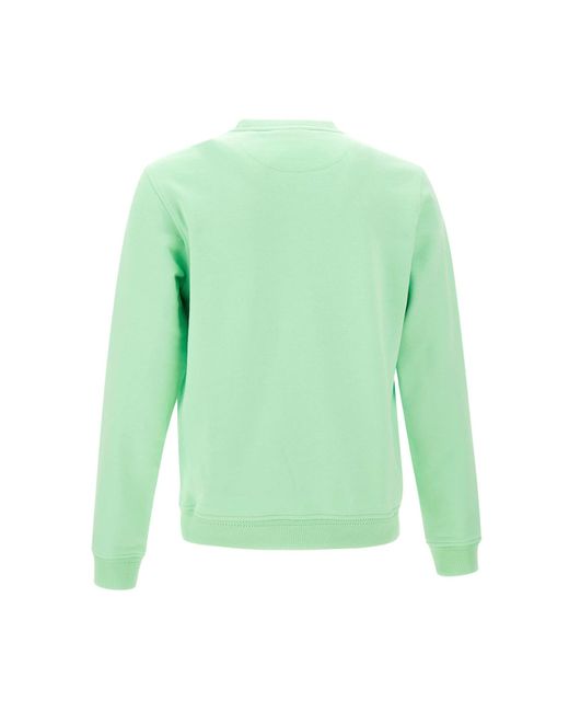 Belstaff Green Cotton Sweatshirt for men