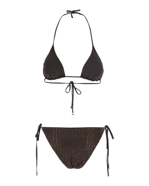 VENUJA White Bikini Triangle Polyamide Swimwear