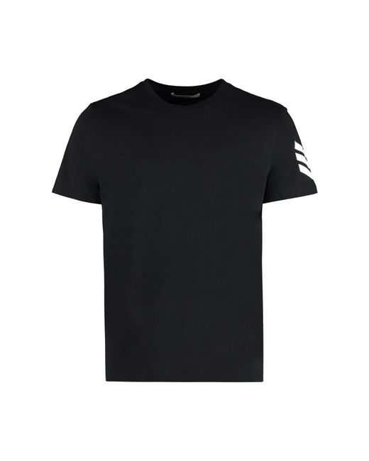 Zadig & Voltaire Black Cotton Crew-Neck T-Shirt for men