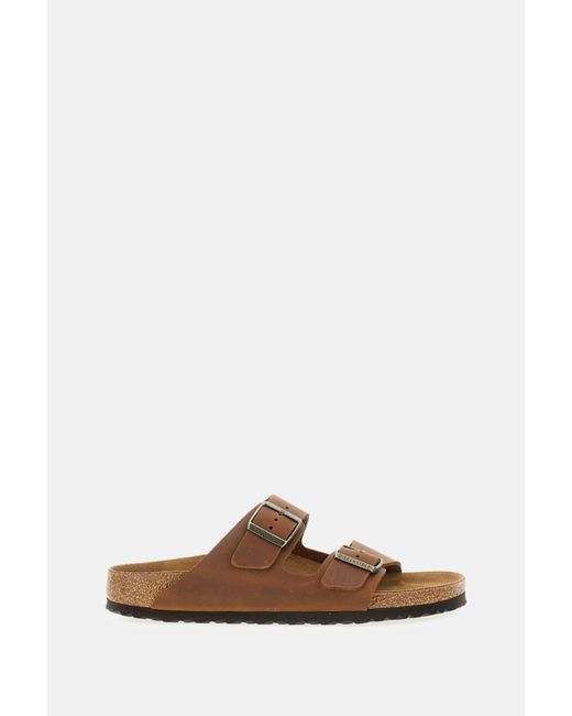 Birkenstock Brown Sandals Leather for men