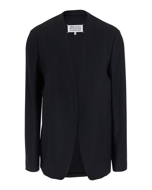 Maison Margiela Black Blazer Virgin Wool Blazers