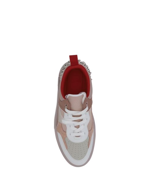 Christian Louboutin Pink Astroloubi Sneakers for men