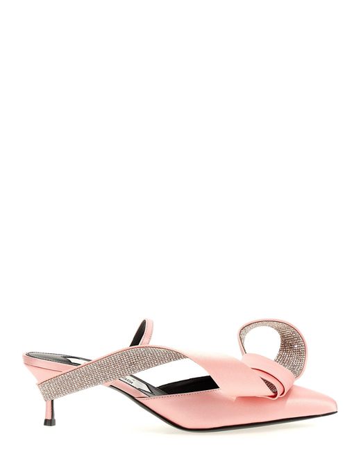 Sergio Rossi Pink Area Marquise Pumps