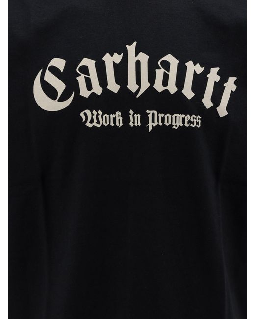 Carhartt Black Diagram Script T-shirt for men