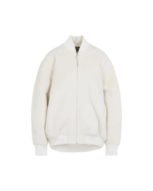 Jacquemus White Le Blouson Pilu Jacket