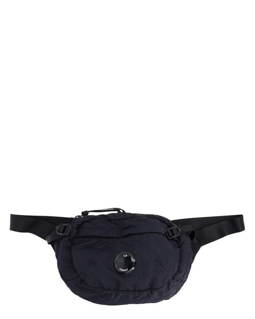 C P Company Blue Marsupio "Nylon B" for men