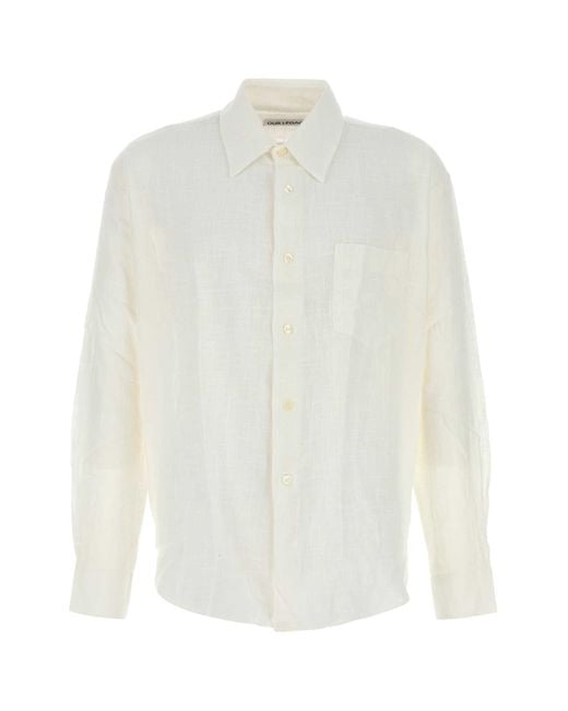 Our Legacy White Cotton Coco Shirt for men