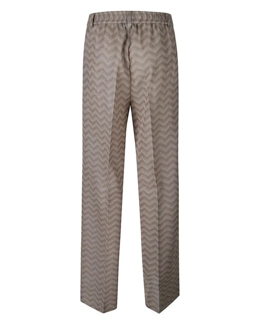 Missoni Gray Straight Concealed Trousers