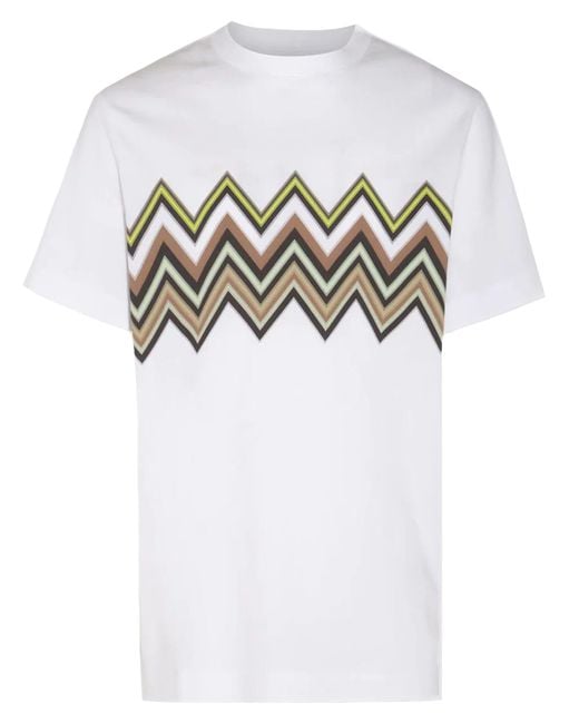 Missoni White T-Shirts And Polos for men