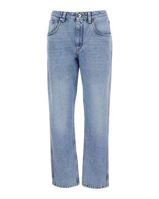 Brunello Cucinelli Blue Jeans Denim Cotton