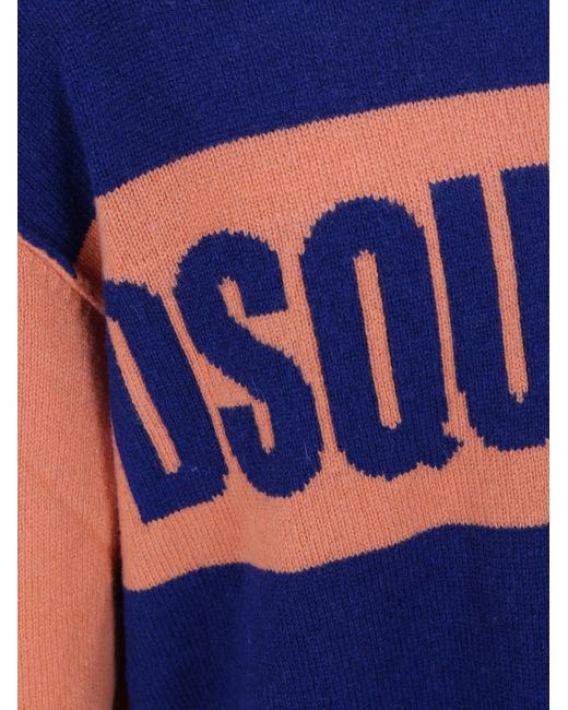 DSquared² Blue Knitwear for men