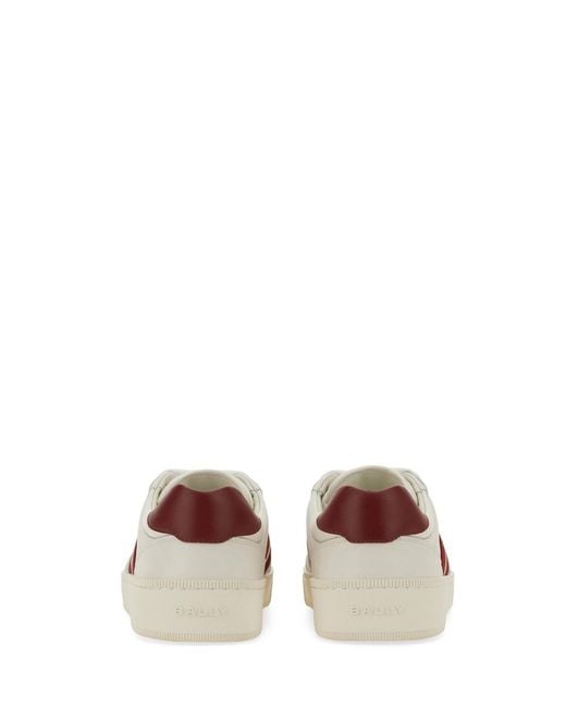 Bally White Rebby Sneaker Calf Trainers