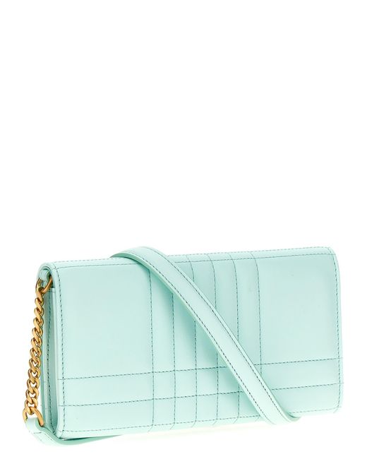 Burberry Blue 'Lola' Wallet On Chain