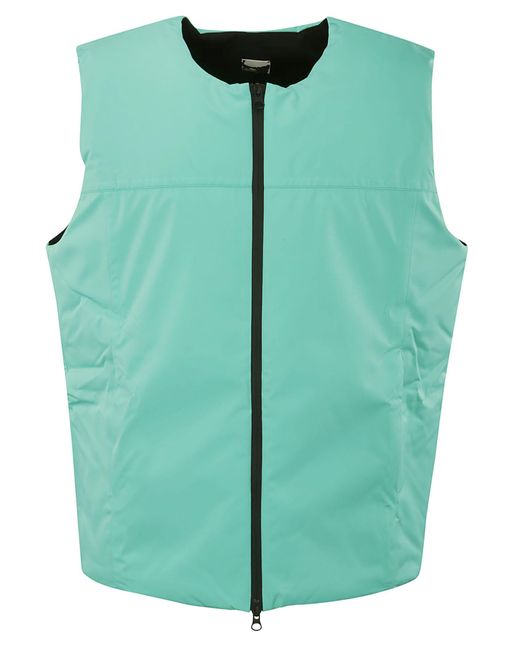 GR10K Green Insulated Padded Vest for men