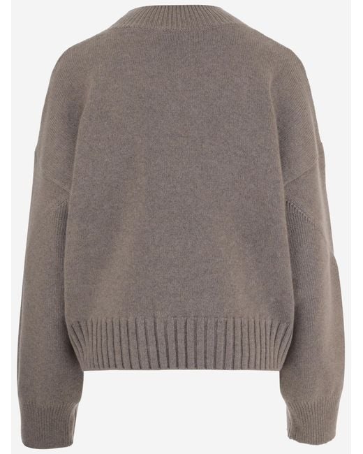Malo Gray Cashmere Sweater