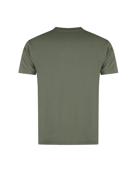 Tom Ford Green Cotton Blend T-Shirt for men