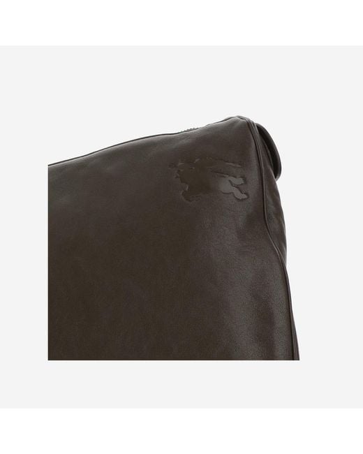 Burberry Brown Large Shield Shoulder Bag Lamb Leather (Ovis Aries) for men