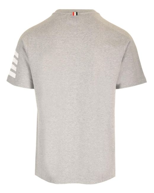 Thom Browne White Short-Sleeved T-Shirt for men