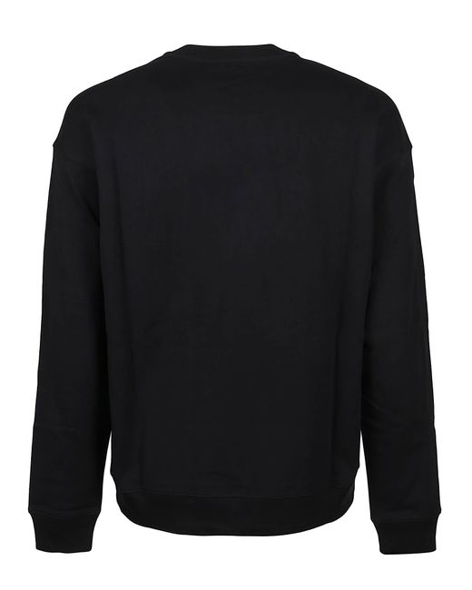 Moschino Black Logo Sweatshirt for men