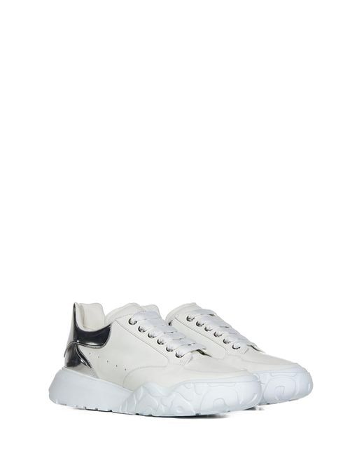 Alexander McQueen White Court Sneakers for men