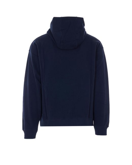 Fendi Blue Sweaters Cotton for men