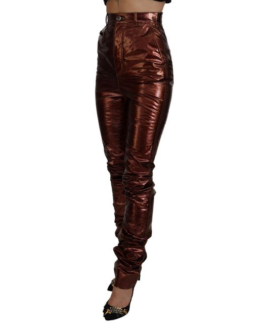 Dolce & Gabbana Black High Waist Skinny Jean
