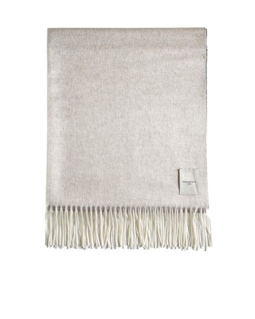 Piacenza Cashmere Gray Scarf for men