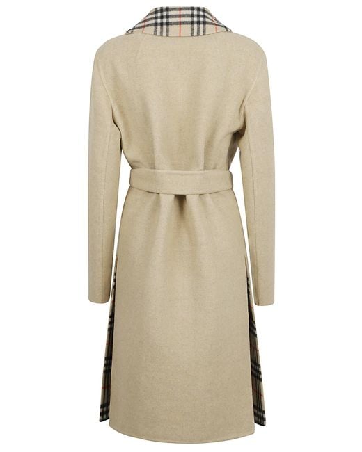 Burberry Natural Belted Coat