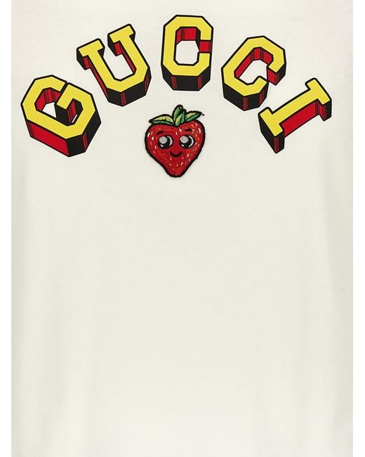 Gucci Red Logo T-Shirt