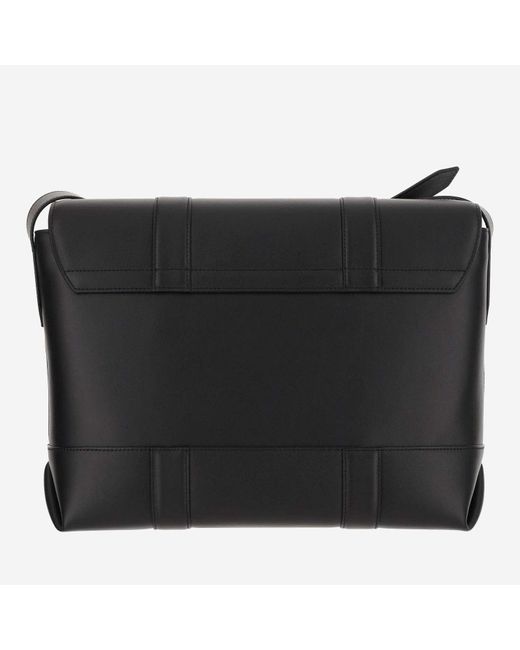 Montblanc Black Messenger Bag Medium Meisterstück Selection Soft for men