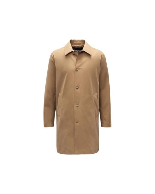 Herno Natural Coat Im000309U-13218-2000 Open,Cream Clothing for men