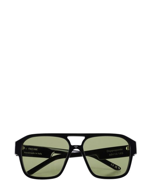 Facehide Black Sunglasses Other Fibres Occhiale
