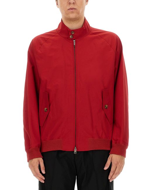 Baracuta Red G9 Harrington Jacket for men