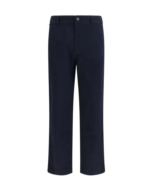 Sebago Blue Causeway Pants Cotton; Elastane for men