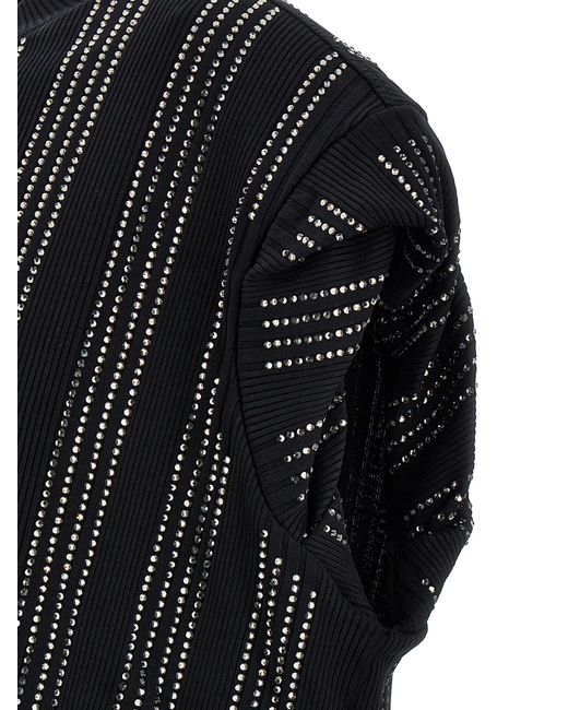 The Attico Black 'Laurie' Dress