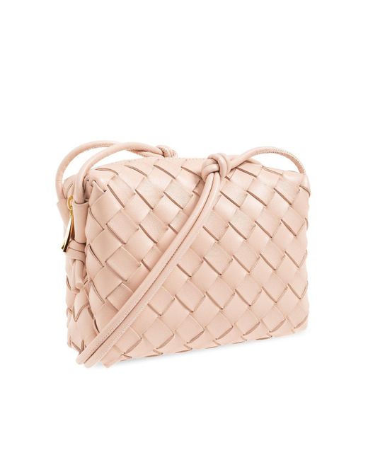 Bottega Veneta Pink Mini Loop Camera Bag